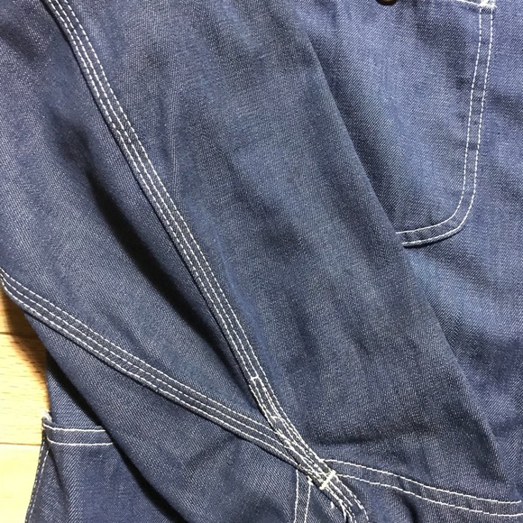 Vintage Lee Denim Work Chore Jacket Men’s Large - Picture 3 of 8